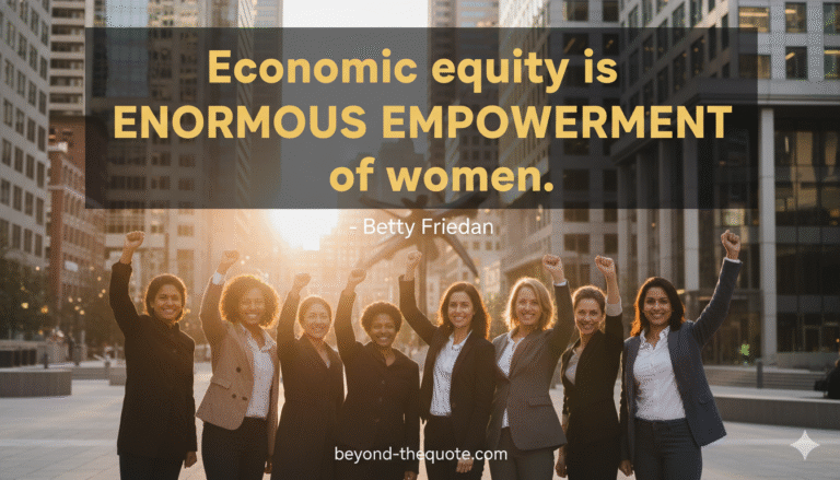 Economic Equity: The Superpower of Being a Woman (Understanding Betty Friedan’s Quote)