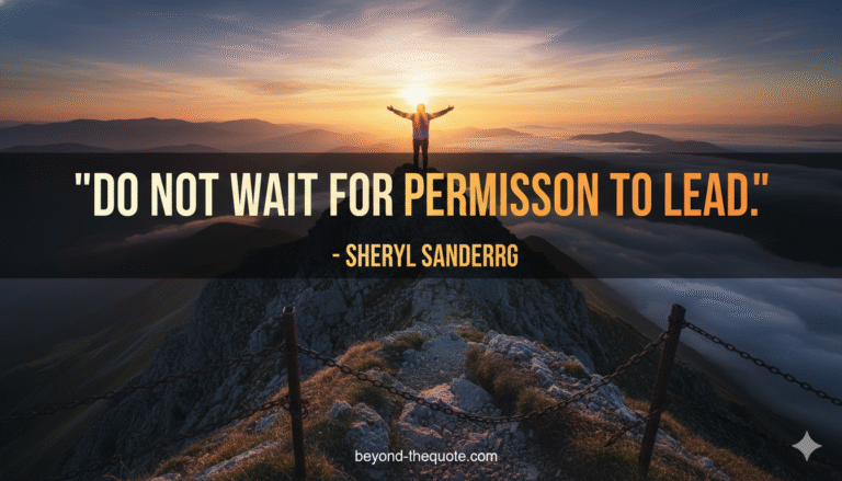Seize the Helm: Understanding Sheryl Sandberg’s “Do Not Wait for Permission to Lead”